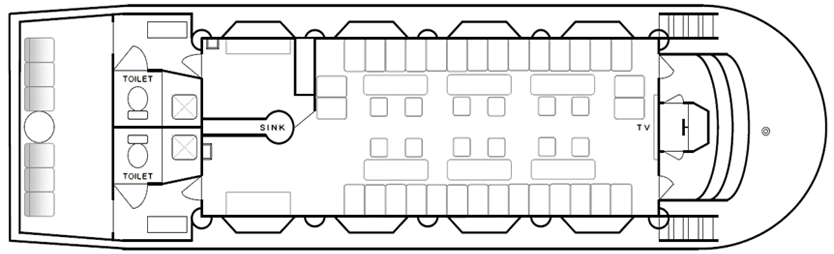 オリエンタル船内見取り図（1F）